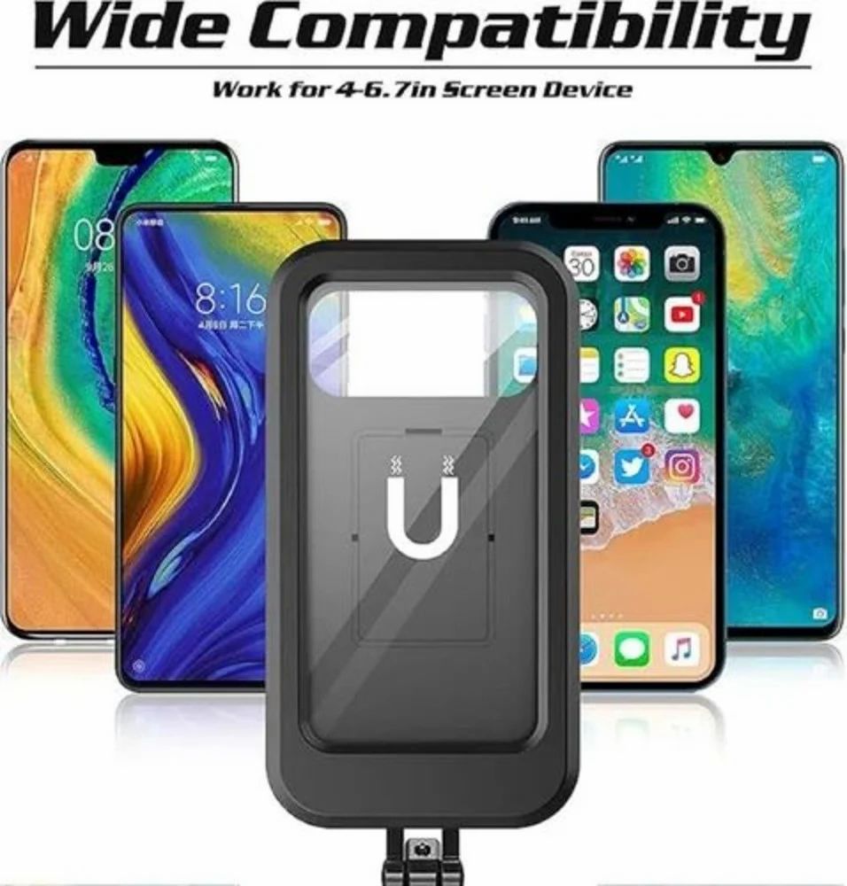 Waterproof Bike Mobile Phone Holder Stand Motorcycle Mobile Stand Waterproof Mobile Phone Case