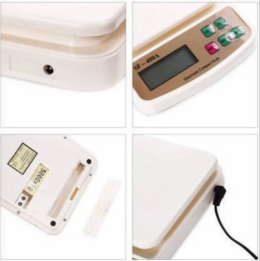 Ribbro 5 kg SF 400A Kitchen Weighing Scale, 1 G